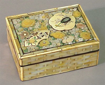 Lot 104 - Shibayama Box and Cover Meiji Period On a...