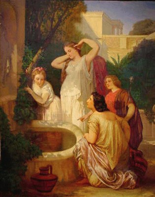Lot 61 - Henri Pierre Picou French, 1824 - 1895 LA...