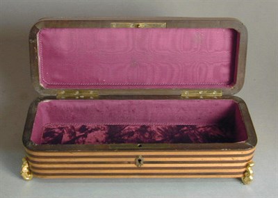 Lot 543 - Napoleon III Gilt-Metal Mounted Glove Box Of...