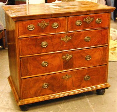 Lot 495 - George III Inlaid Mahogany Bureau Bookcase