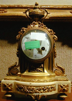 Lot 372 - Louis XVI Style Gilt-Bronze and Marble...