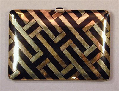 Lot 26 - Art Deco Cigarette Case Probably 1920s...