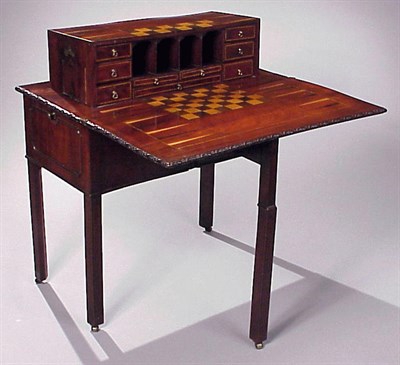 Lot 461 - George III Inlaid Mahogany Games Table 18th...
