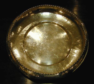 Lot 422 - Modern English Silver Hand-Hammered Bowl...