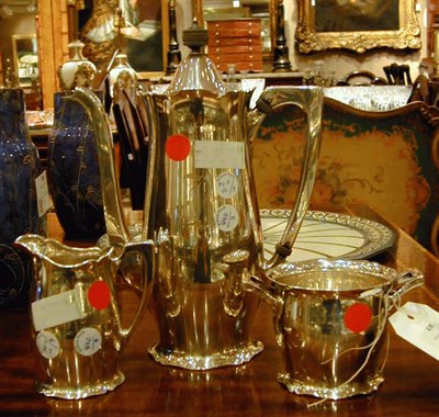 Lot 430 - Wallace Sterling Silver Three-Piece Tea...