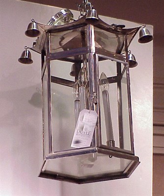 Lot 512 - Chinese Style Silver Plated Lantern