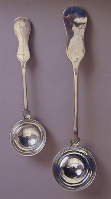 Lot 540 - Two Austrian Silver Ladles Vienna, early 19th...