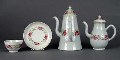Lot 179 - Chinese Export Famille Rose Porcelain Partial...