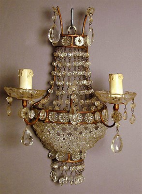 Lot 487 - Group of Three Louis XVI Style Gilt-Metal and...