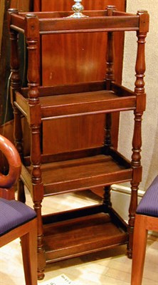 Lot 396 - George III Style Mahogany Etagere