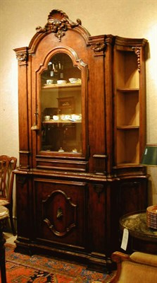 Lot 451 - Italian Rococo Style Walnut Cabinet