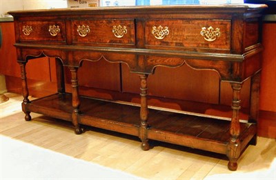 Lot 551 - George III Style Oak Sideboard