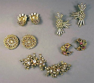 Lot 175 - Group of Miriam Haskell Jewelry Comprising...