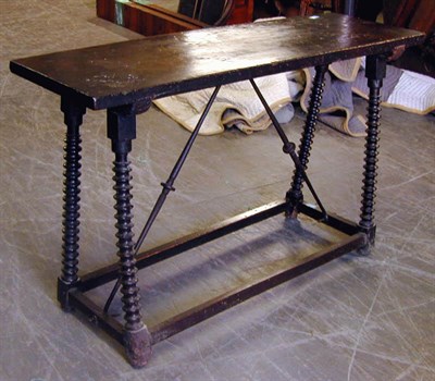 Lot 645 - Victorian Walnut Tea Poy Height 28 inches,...