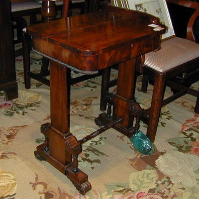 Lot 329 - Regency Mahogany Side Table