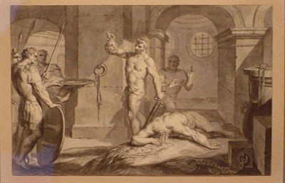 Lot 33 - Ottmar Elliger the Younger German, 1666 - 1735...