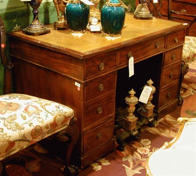 Lot 508 - Victorian Mahogany Pedestal Desk