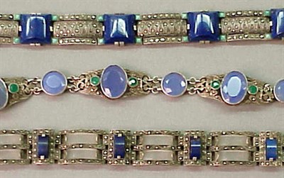 Lot 127 - Group of Three Theodor Fahrner Marcasite and...