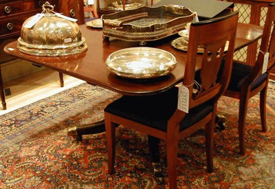Lot 401 - Regency Style Mahogany Breakfast Table