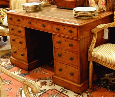 Lot 534 - Victorian Satinwood Desk