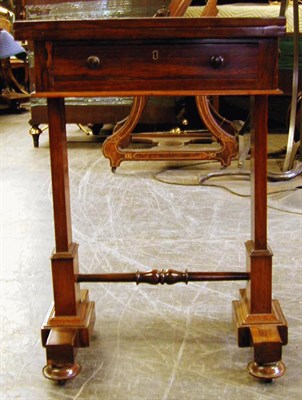 Lot 591 - Regency Rosewood Diminutive Game Table Early...