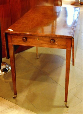 Lot 485 - Regency Style Mahogany Pembroke Table
