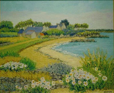 Lot 4 - Florence Arven French, b. 1952 FLEURS BLANCHE...