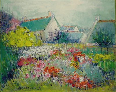 Lot 2 - Yolande Ardissone French, b. 1927 JARDIN A...