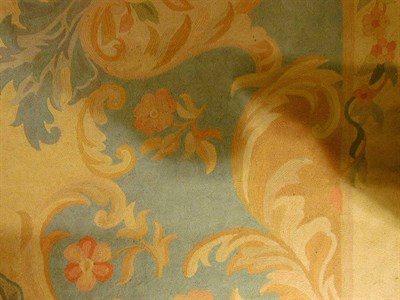 Lot 577 - Chainstitch Carpet India, contemporary The...