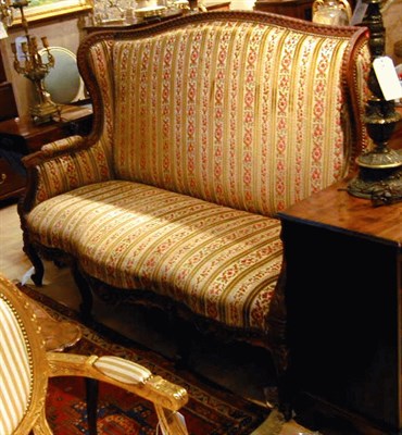 Lot 544 - Louis XV Style Fruitwood Settee