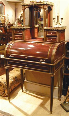 Lot 371 - Louis XVI Style Bronze-Mounted Mahogany...