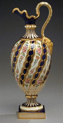 Lot 366 - Pair of Minton Porcelain Ewers