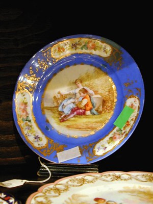 Lot 294 - Group of Continental Porcelain Table Articles...
