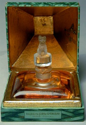 Lot 96 - D'Orsay Toujours Fidele Bottle by Baccarat The...