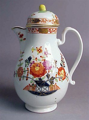 Lot 511 - Vienna Porcelain Coffee Pot 18th Century Of...