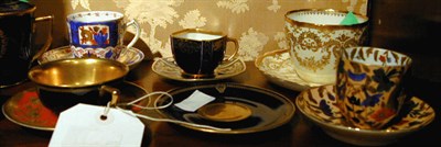 Lot 248 - Group of Porcelain Teacups and Saucers...