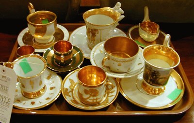 Lot 197 - Miscellaneous Group of Porcelain Teacups and...