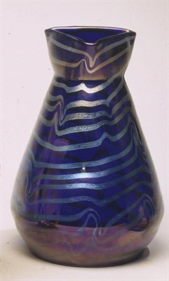 Lot 188 - Unsigned Loetz Glass Vase Of tapering...