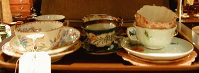 Lot 252 - Group of Porcelain Teacups and Saucers...