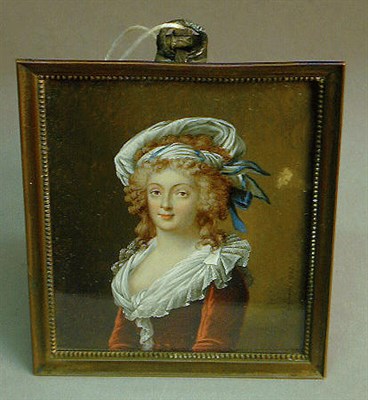 Lot 565 - French School French, late 19th century Marie...
