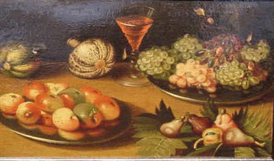 Lot 239 - Follower of van Schooten STILL LIFE WITH...