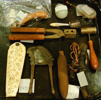 Lot 341 - Miscellaneous Group of Nine Table Articles