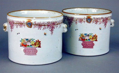 Lot 243 - Pair of Chinese Gilt Enamel Tea Bowls and...