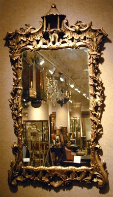 Lot 556 - Georgian Style Gilt-Wood Mirror