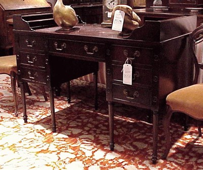 Lot 75 - Regency Style Mahogany Desk