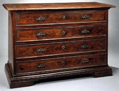 Lot 302 - Italian Baroque Walnut Commode Late 17th/early...