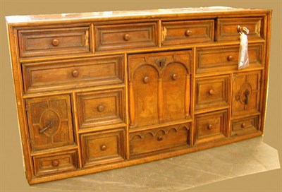 Lot 285 - Spanish Baroque Walnut Vargueno Late...