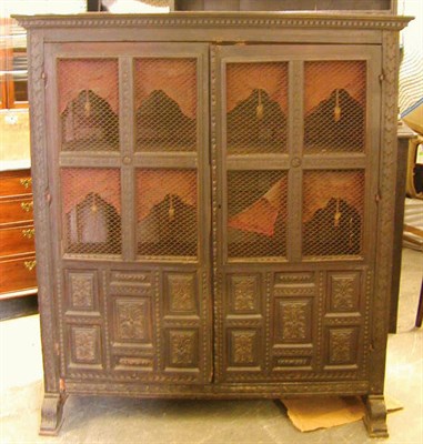 Lot 282 - Spanish Baroque Walnut Side Cabinet The...
