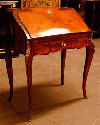 Lot 594 - Louis XV Style Gilt-Bronze Mounted Slant-Front...