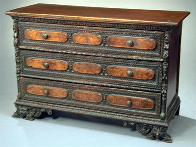 Lot 286 - Italian Baroque Walnut Commode Late 17th/early...